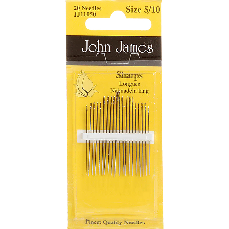 Sharps Hand Needles Size 5/10