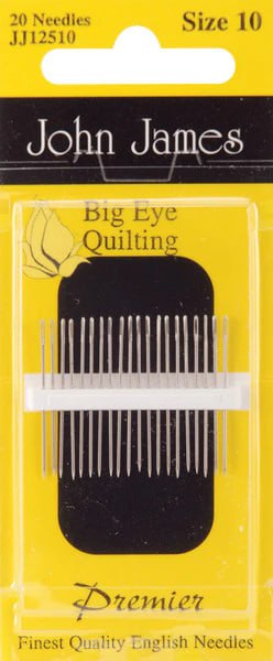 Quilting Big Eye Needles Size 10