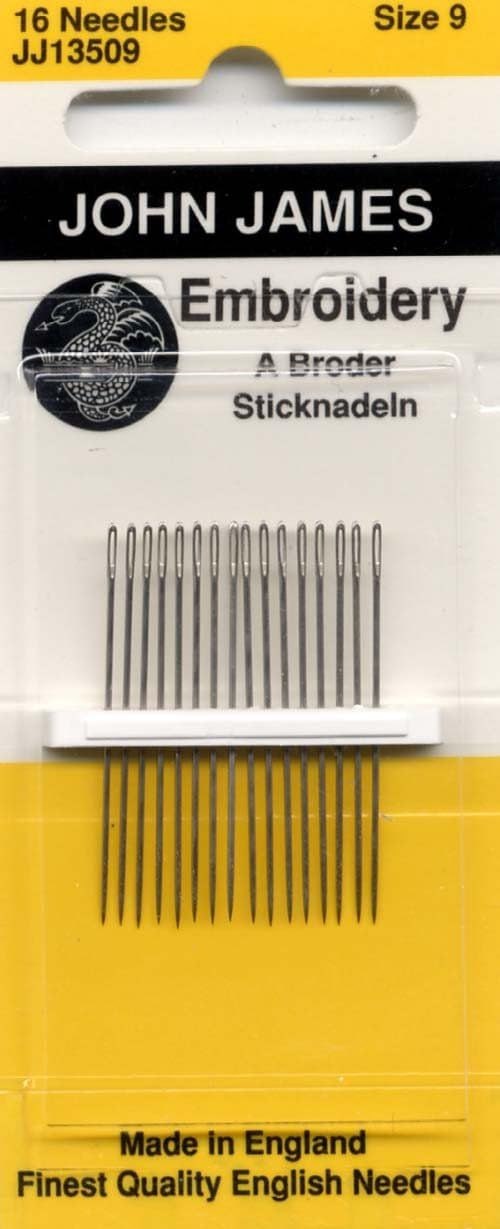 Embroidery Hand Needle Size 9