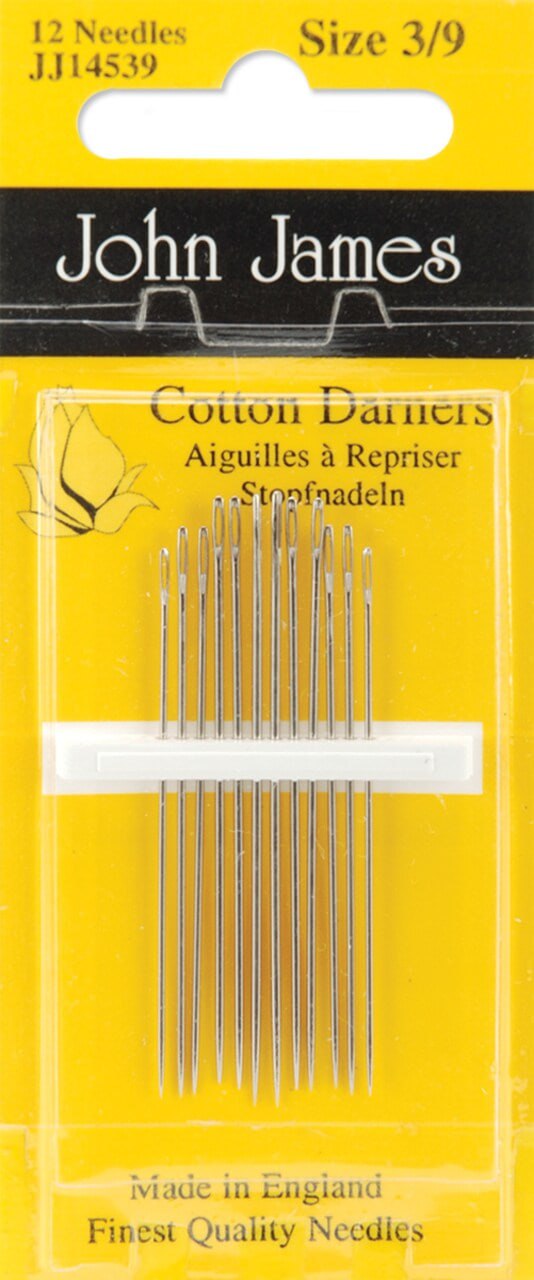Darners Hand Needles Size 3/9