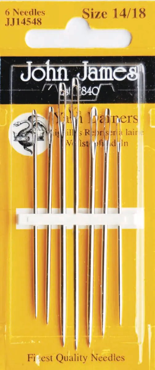 Yarn Darners Hand Needles Size 14/18