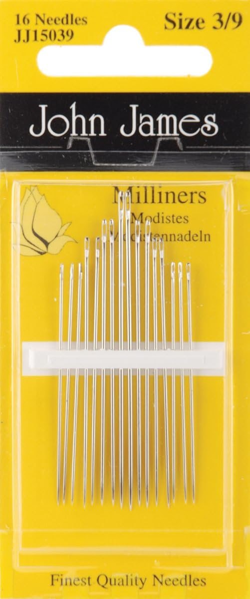 Milliners / Straws Needles Size 3/9