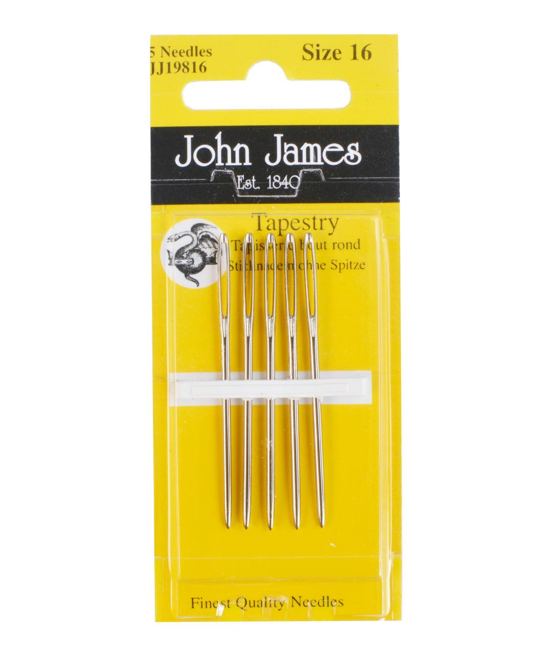 Tapestry Hand Needles Size 16