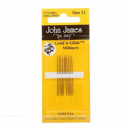 Golden Glide Needles Milliner Size 11