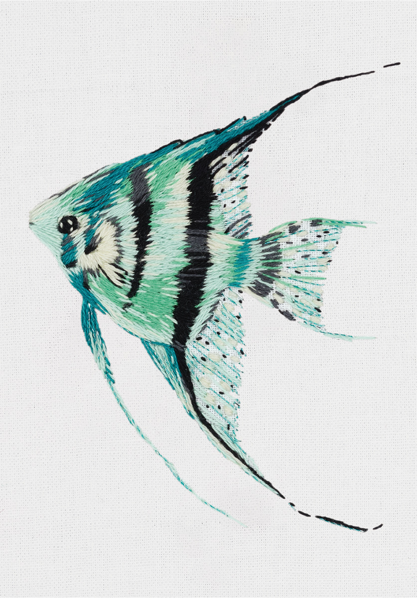 Small Fish - Clothing Patch Embroidery Kit