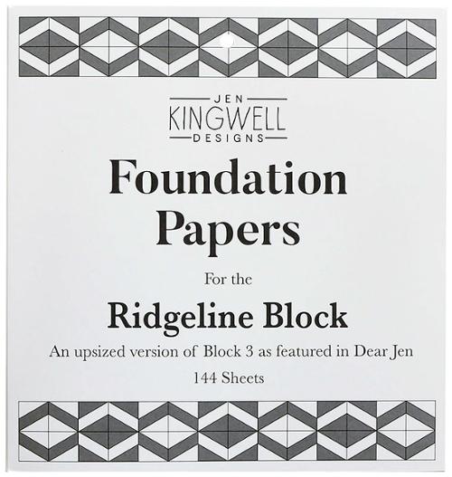 Ridgeline Quilt Block for Foundation Paper Piecing