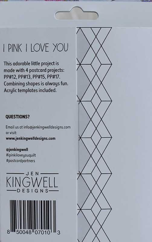 I Pink I Love You - Quilt Pattern