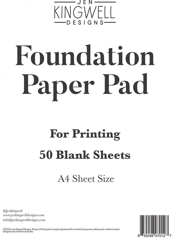 A4 Blank Paper for Foundation Paper Piecing