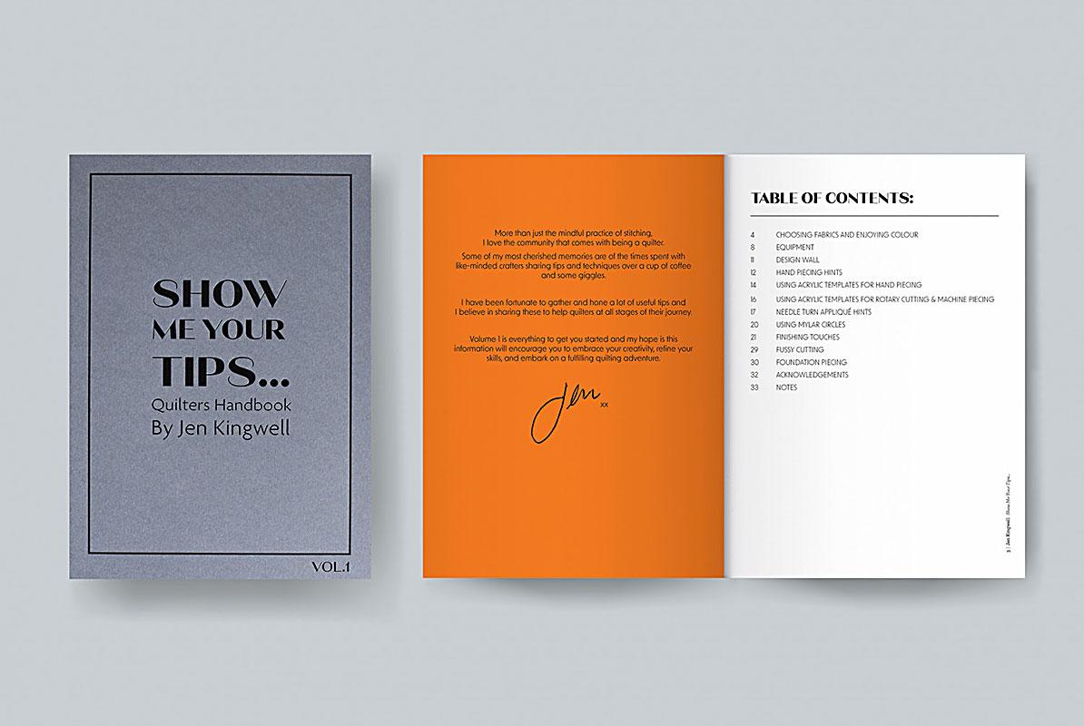 Show Me Your Tips Vol.1 - Quilt Book