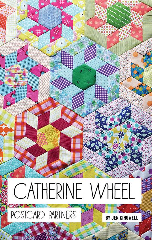 Postcard Partner Catherine Wheel - Quilt Pattern