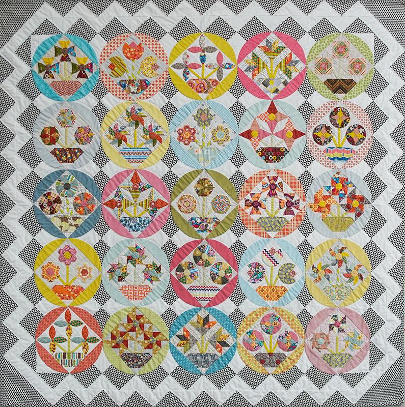 Bring me flowers Quilt Template Mylar