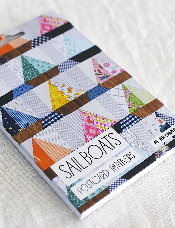 Postcard Partner Sail Boats - Quilt Pattern