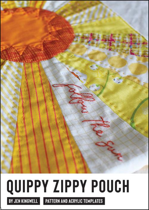 Quippy Zippy Pouch - Sewing Pattern
