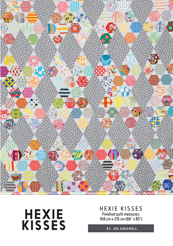 Hexie Kisses - Quilt Pattern