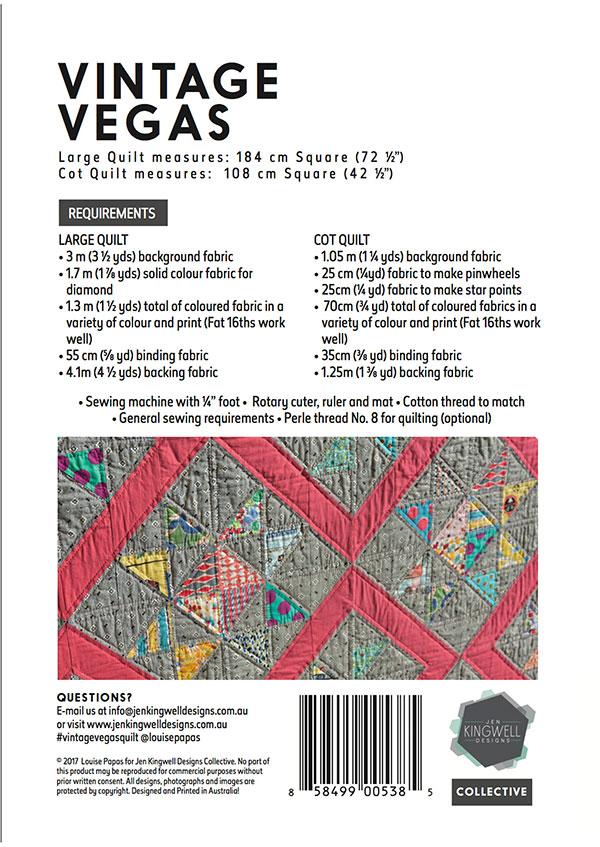 Vintage Vegas - Quilt Pattern