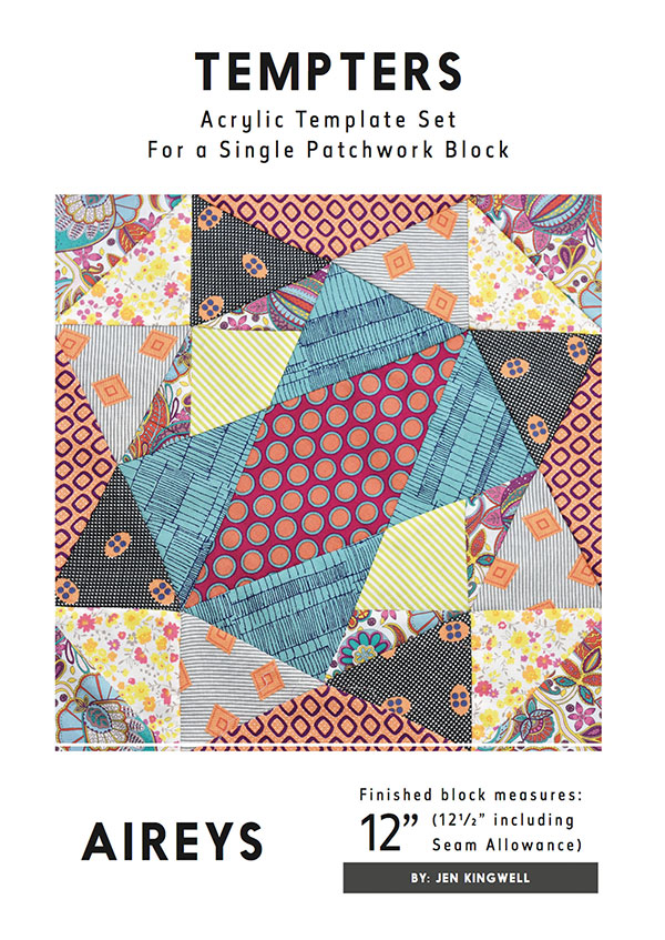 Aireys Tempter Quilt Templates