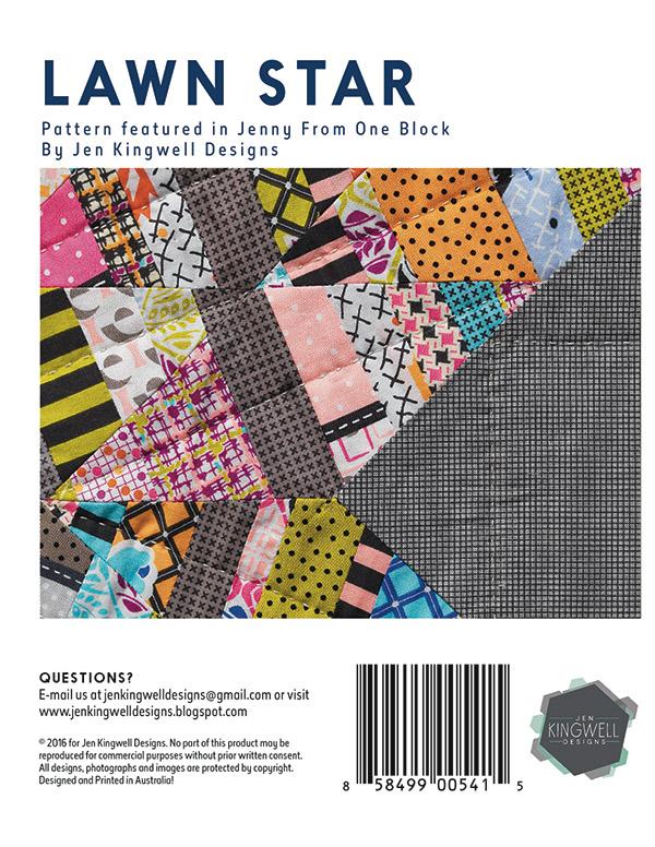 Lawn Star Quilt Template