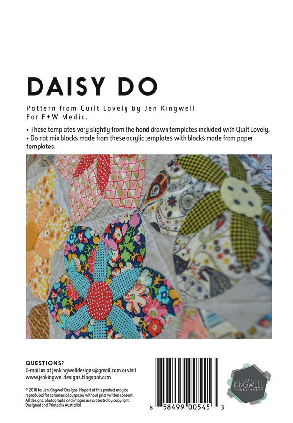 Daisy Do Quilt Template