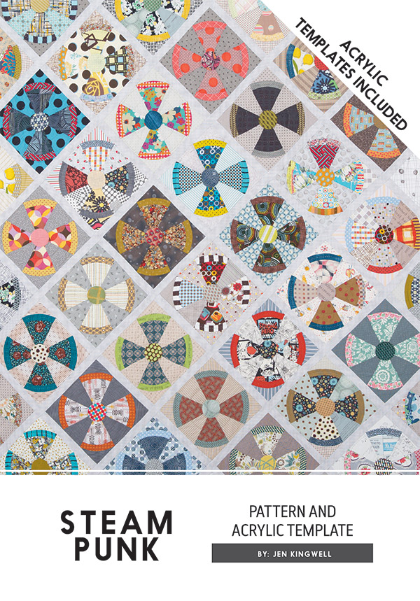 Steam Punk W/Template - Quilt Pattern