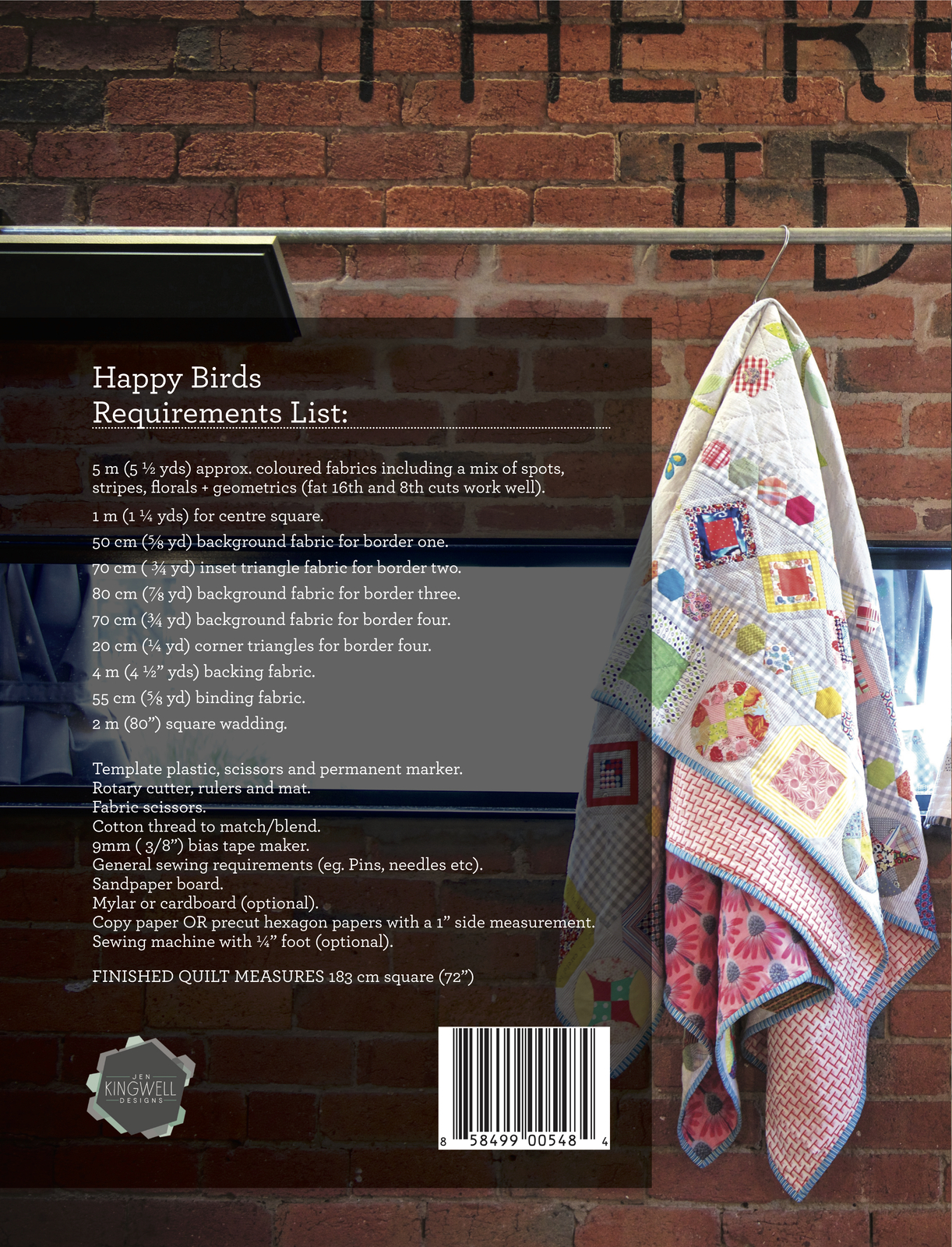 Happy Birds - Quilt Pattern