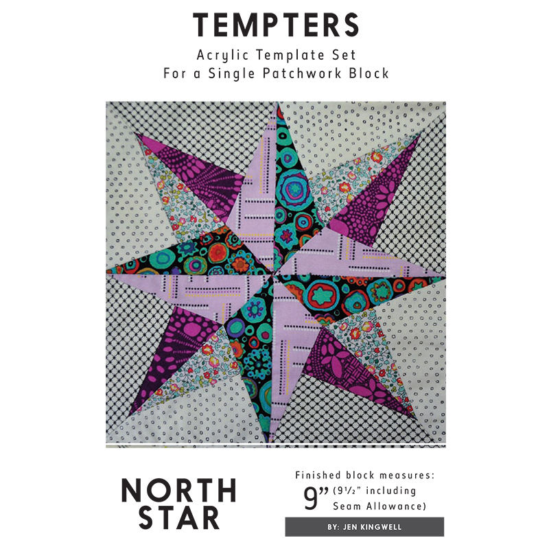 North Star Tempter Quilt Templates