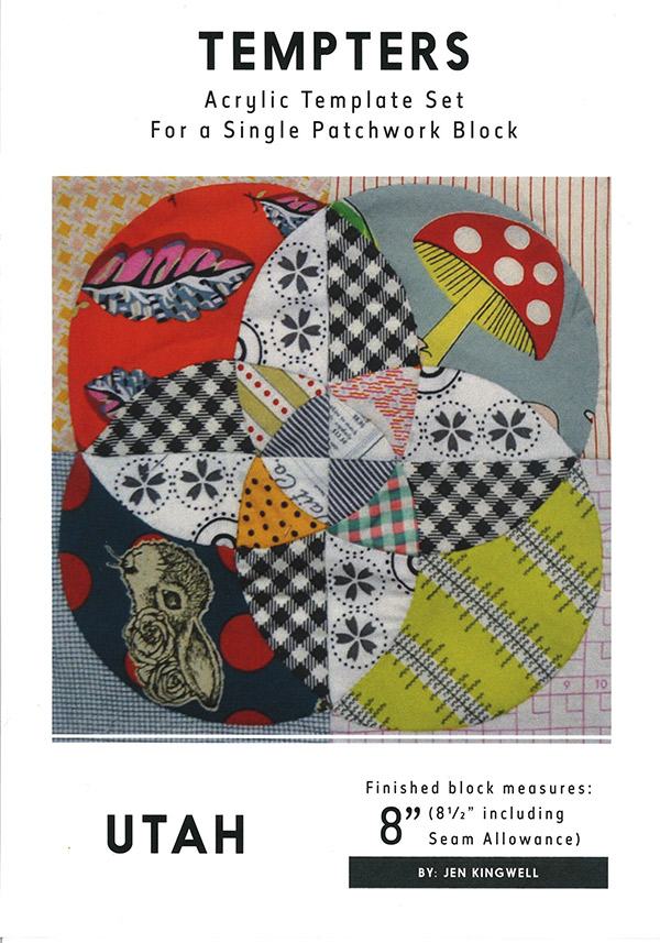 Utah Tempter Quilt Block Acrylic Templates