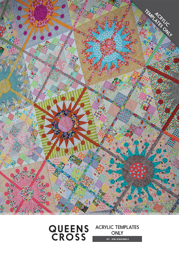 Queens Cross Quilt Template