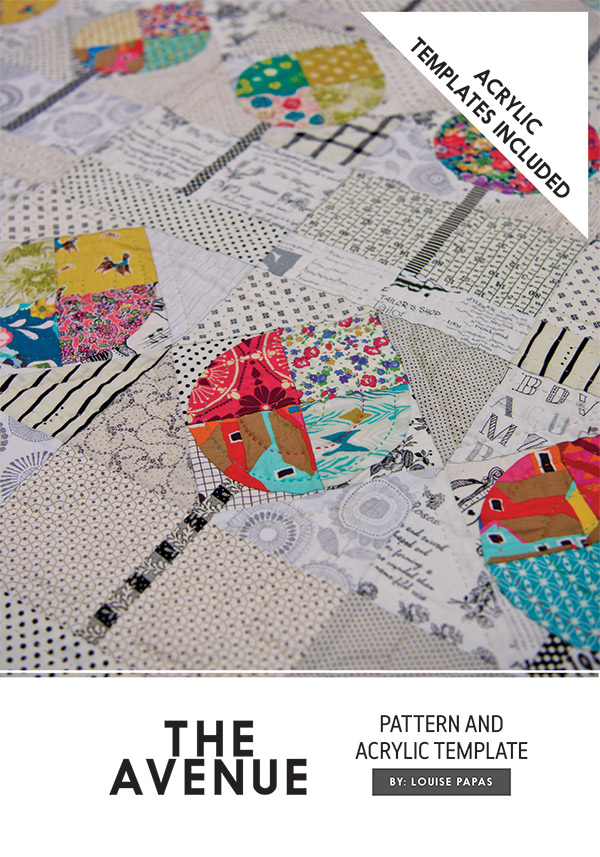 The Avenue W/Template - Quilt Pattern