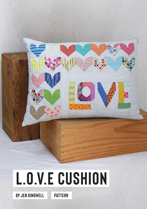 Love Cushion - Sewing Pattern