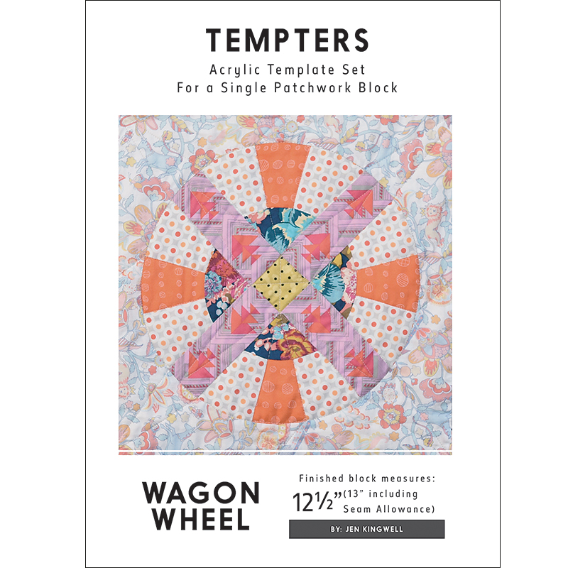 Wagon Wheel Tempter Quilt Templates