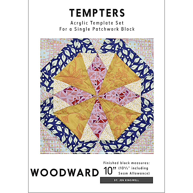 Woodward Tempter Quilt Templates