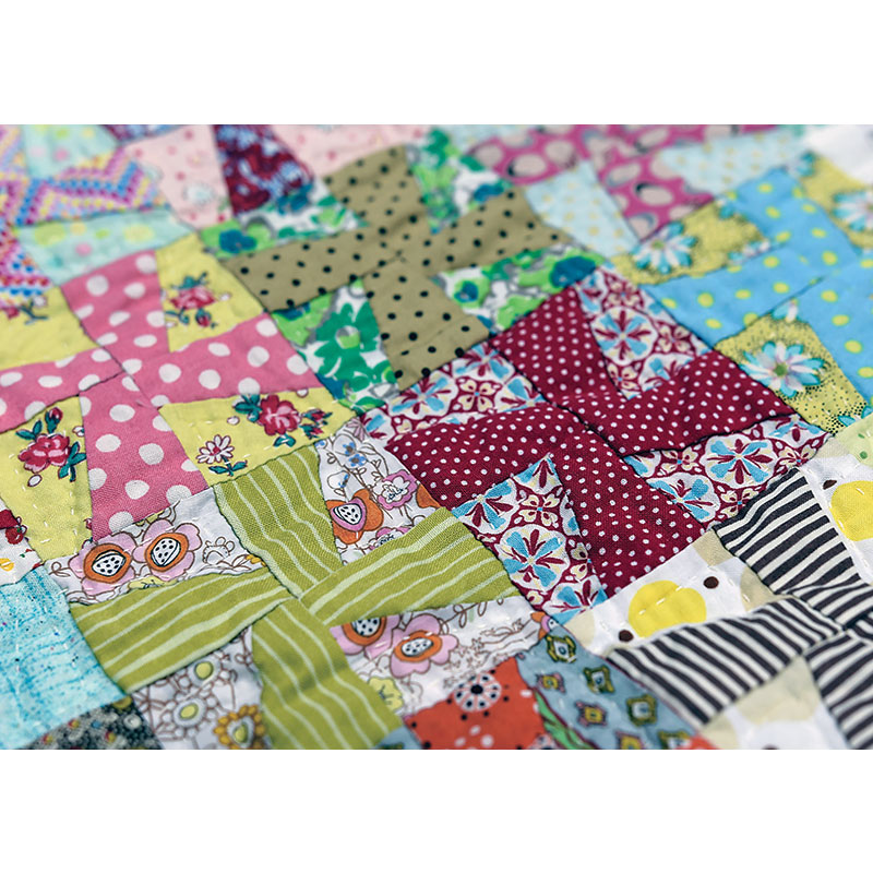 Postcard Project Piecing Template - Propeller I