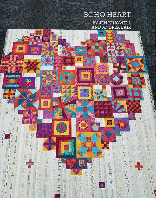 Boho Heart - Quilt Pattern