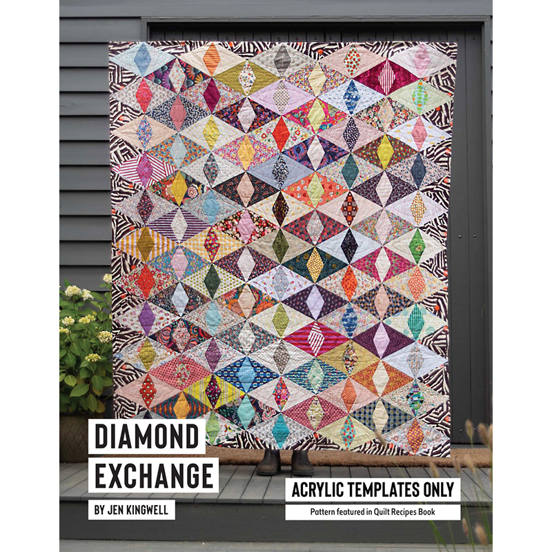 Diamond Exchange Quilt Template