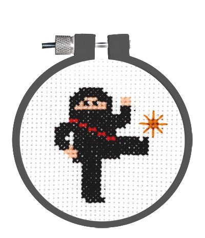 Ninja - Cross Stitch Kit