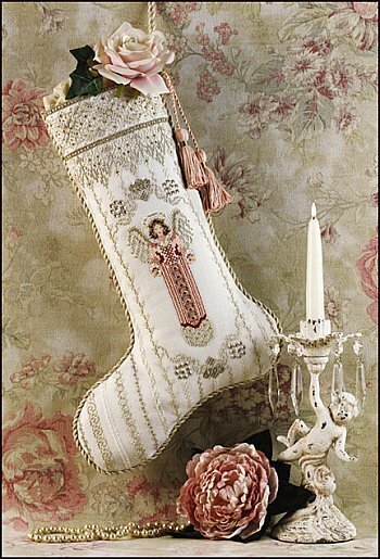 Angel Stocking - Christmas Cross Stitch Pattern