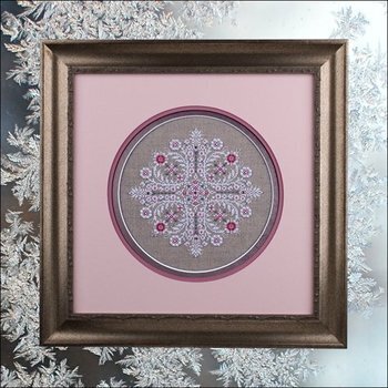 Crystal Roses (with embellishments) - Cross Stitch Pattern