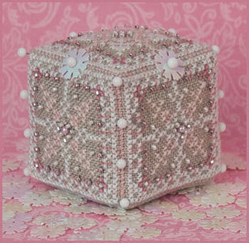 Pink Ice Cube - Cross Stitch Pattern