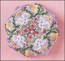 Tiny Bunny Biscornu - Cross Stitch Pattern