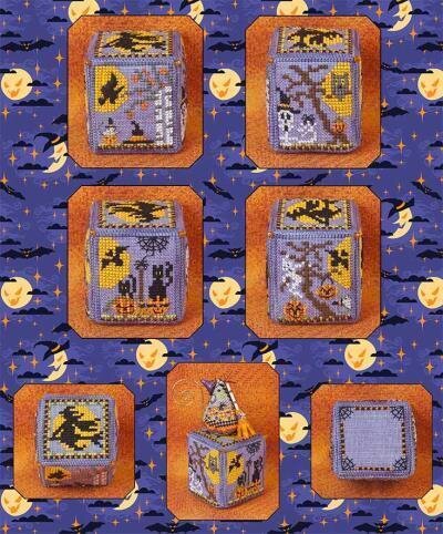 Witching Hour Cube - Cross Stitch Pattern