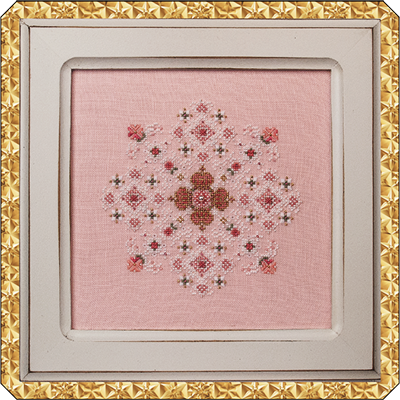 Queen's Snowflake (w/ embellishments) - Cross Stitch Pattern