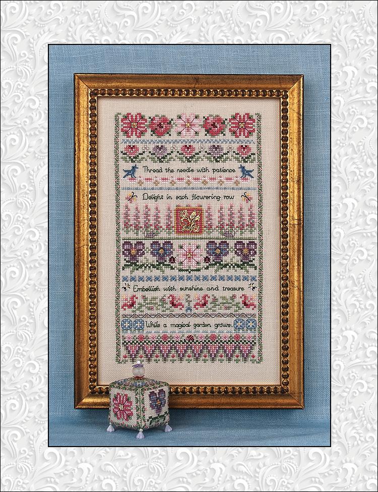 Magical Sampler & Pin Cube - Cross Stitch Pattern