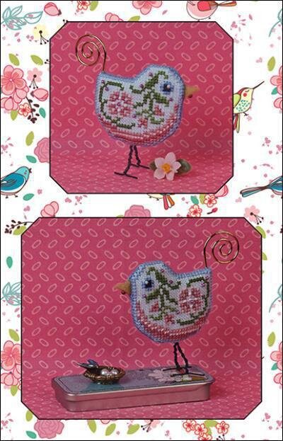 Bluebird Tweet Limited Edition - Cross Stitch Pattern