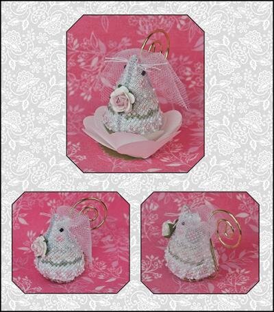 Juliet the Bride Mouse Limited Edition Cross Stitch Pattern