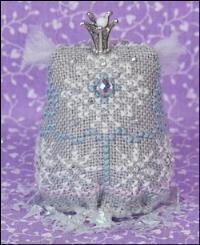 Little Princess Snow Ornament - Cross Stitch Pattern