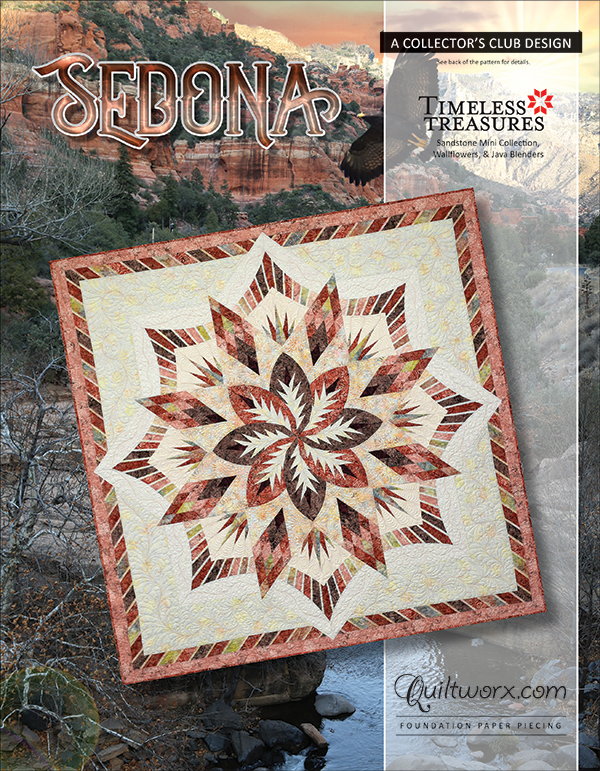Judy Niemeyer Quilting Sedona - Quilt Pattern - 123Stitch