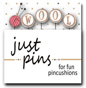 Block Party - W is For Wool  (Set of 5) -  Just Pins