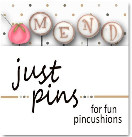 Block Party - M is for Mend (Set of 5) - Just Pins