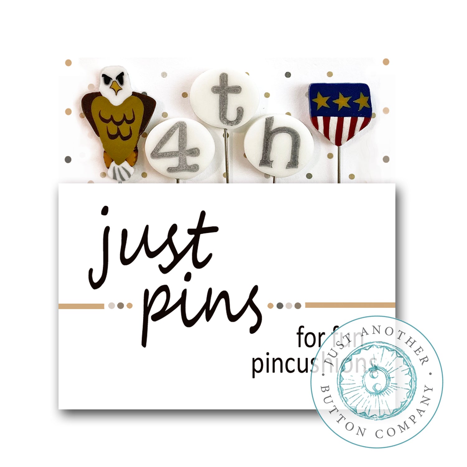 4th of July - Set of 5 - Just Pins  