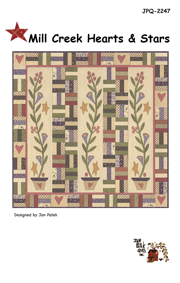 Mill Creek Hearts And Stars - Quilt Pattern